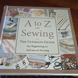 A to Z of Sewing: The Ultimate Guide - Brown Cover